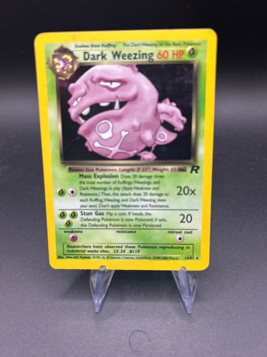 Pokémon TCG: 1999 - Dark Weezing - 14/82 Team Rocket - DMG