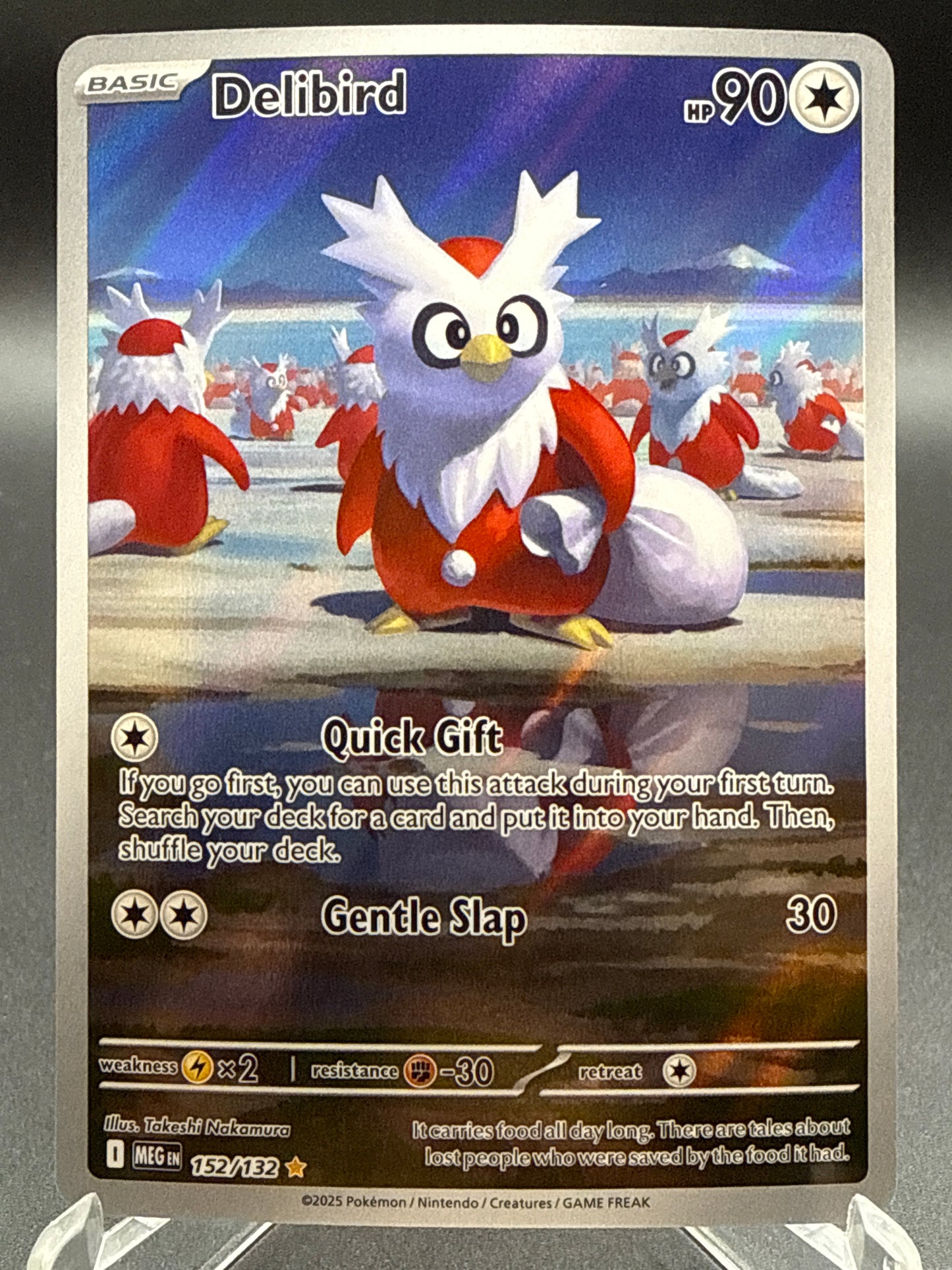 Pokémon TCG: 2025 Delibird - 152/132 -  MEG: Mega Evolution