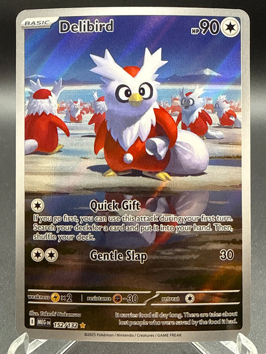 Pokémon TCG: 2025 Delibird - 152/132 -  MEG: Mega Evolution