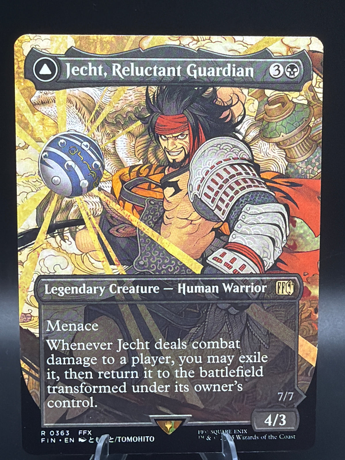 MTG TCG: Jecht, Reluctant Guardian (Borderless) - FINAL FANTASY (FIN)