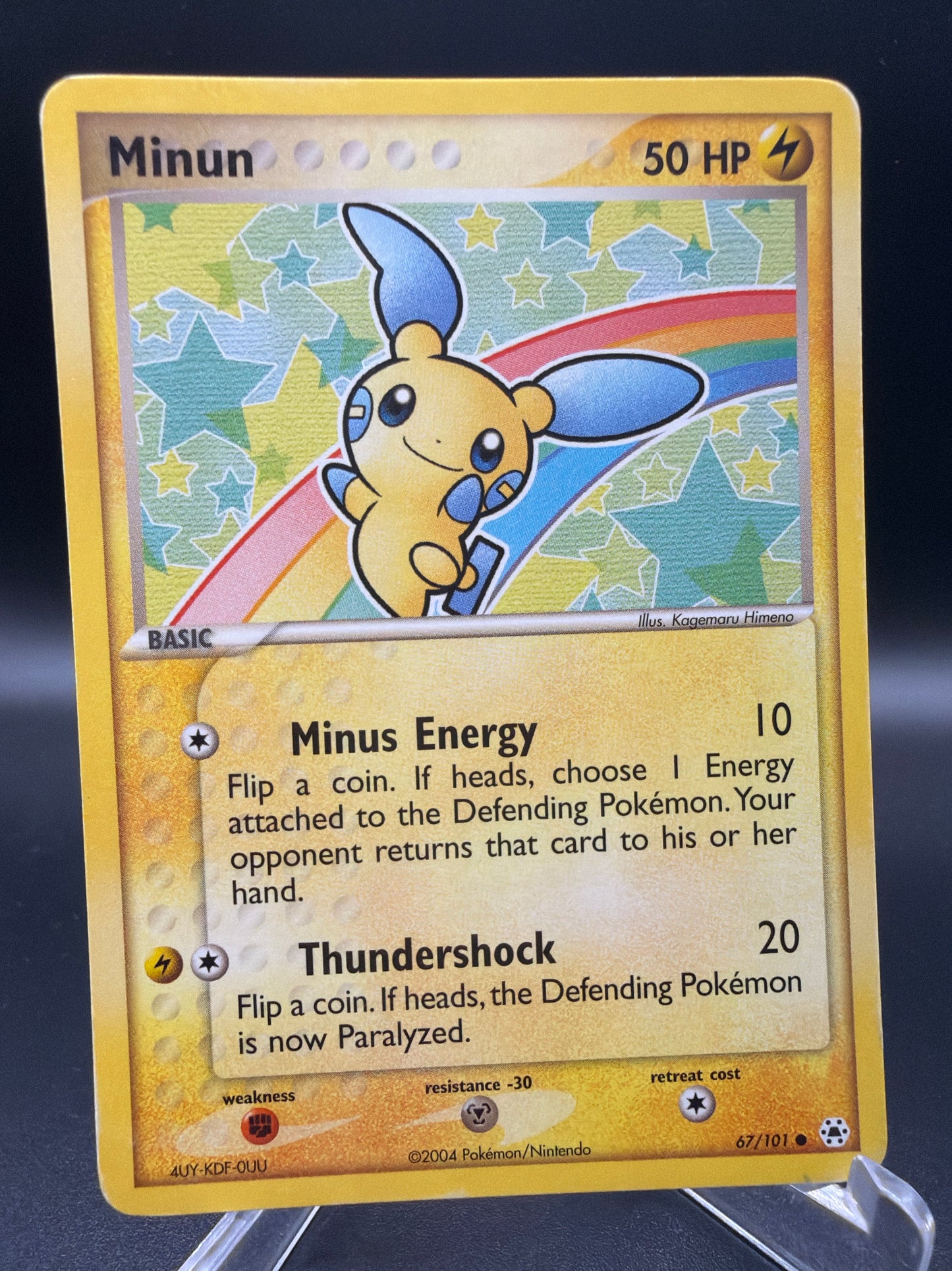 Pokémon TCG: 2004 Minun 67/101 - Hidden Legends