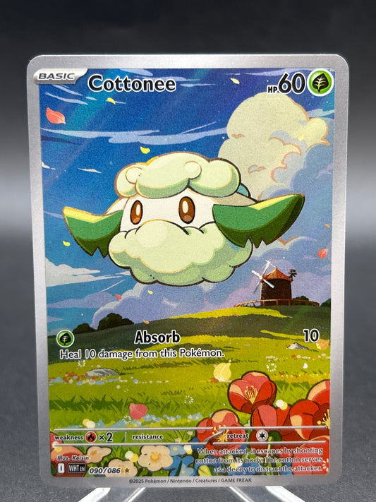 Pokémon TCG: 2025 Cottonee 090/086 SV: White Flare