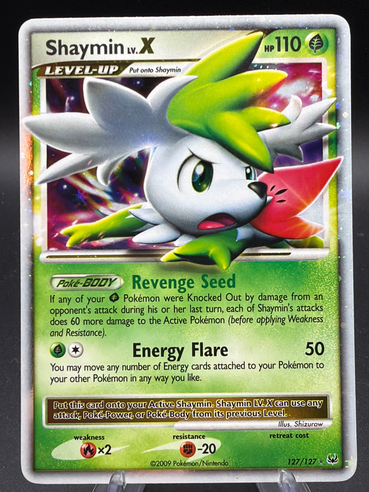 Pokémon TCG: 2009 Shaymin Lv.X (Sky Forme) - Platinum (PL)