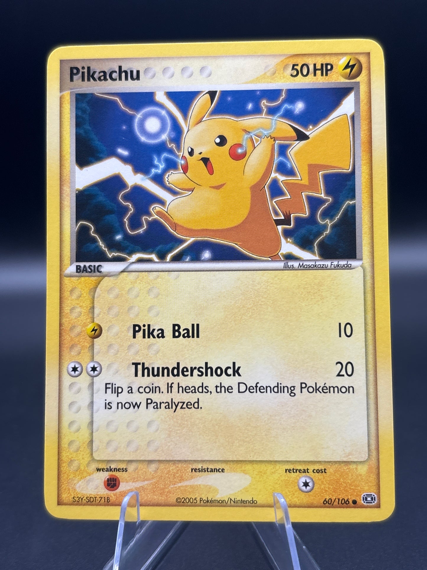 Pokémon TCG: 2005 Pikachu 60/106 Emerald