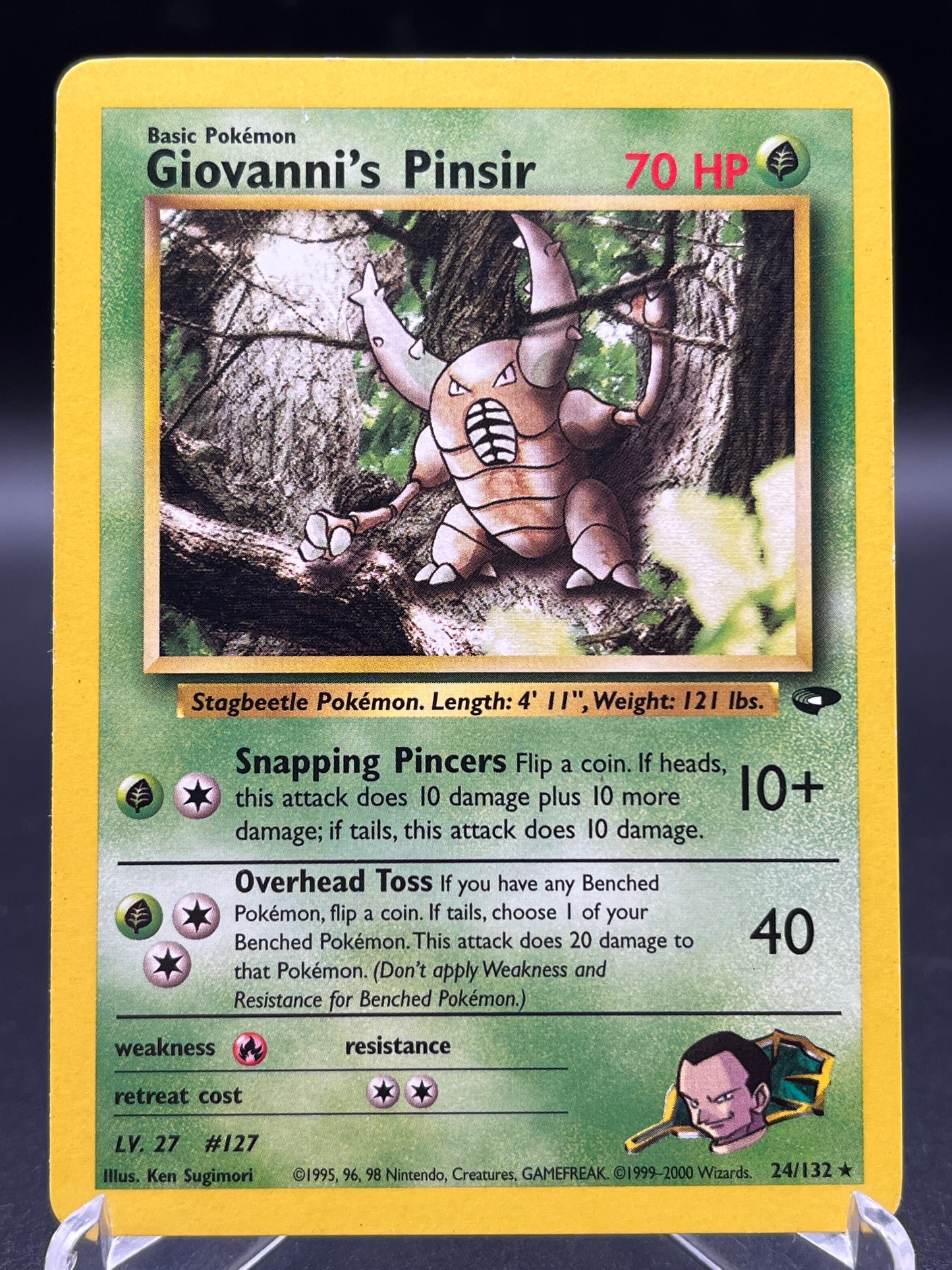 Pokémon TCG: 2000 Giovanni's Pinsir 24/132 - Gym Challenge