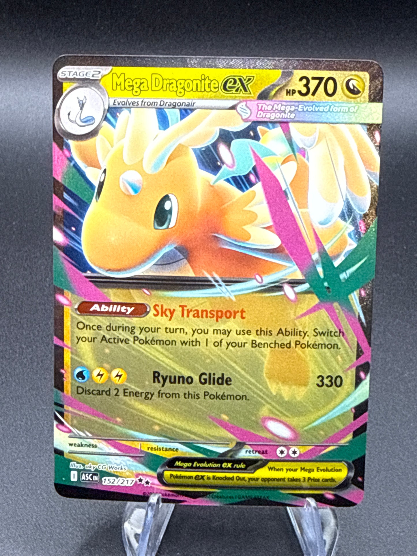 Pokémon TCG: 2026Mega Dragonite ex 152/217 - ME: Ascended Heroes