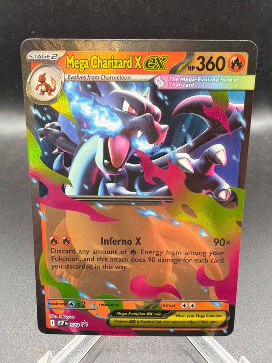 Pokémon TCG: 2026 Mega Charizard X ex - 029 - ME: Mega Evolution Promo