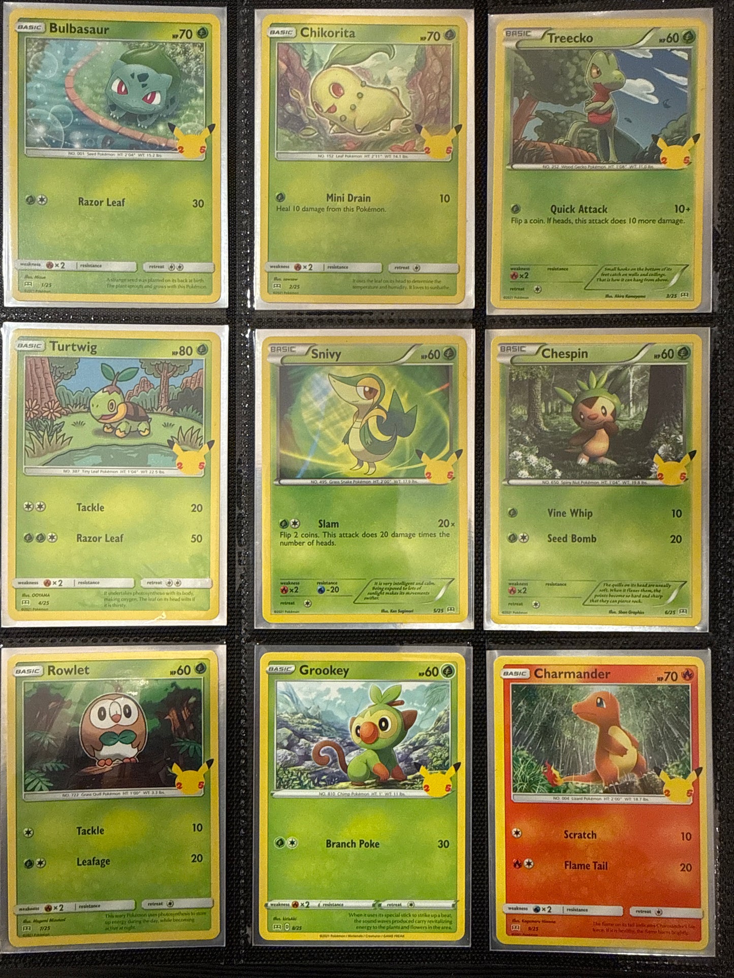 Pokémon TCG: Celebrations 25th Anniversary McDonalds Set (2021)