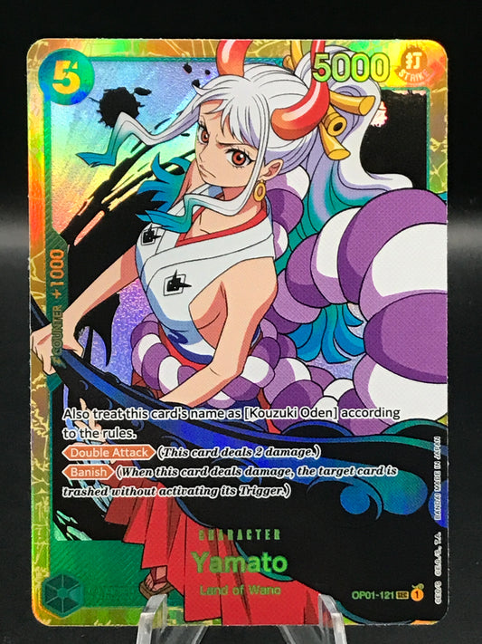 One Piece TCG: Yamato OP01-121 SEC Romance Dawn