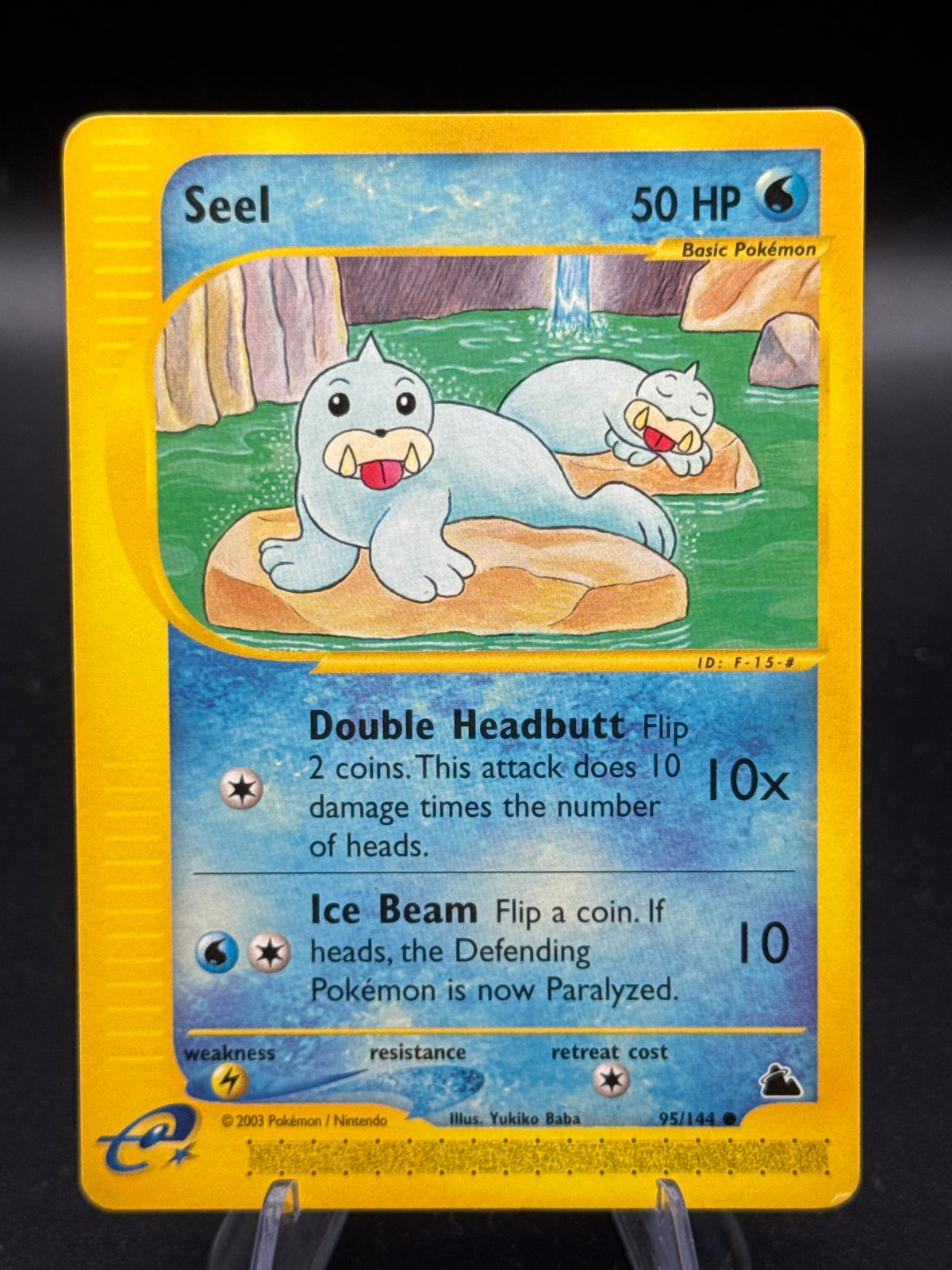 Pokémon TCG: 2003 Seel - 95/144 - Skyridge