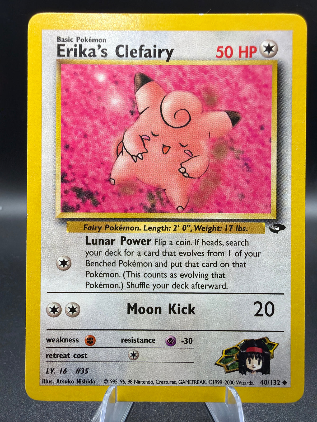 Pokémon TCG: 2000 Erika's Clefairy 40/132 - Gym Challenge (G2)
