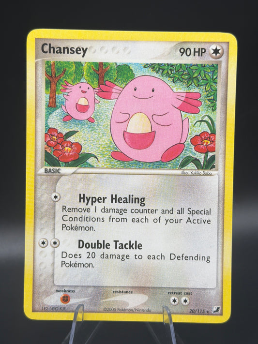 Pokémon TCG: Chansey 20/115 - Unseen Forces (UF) (Copy)