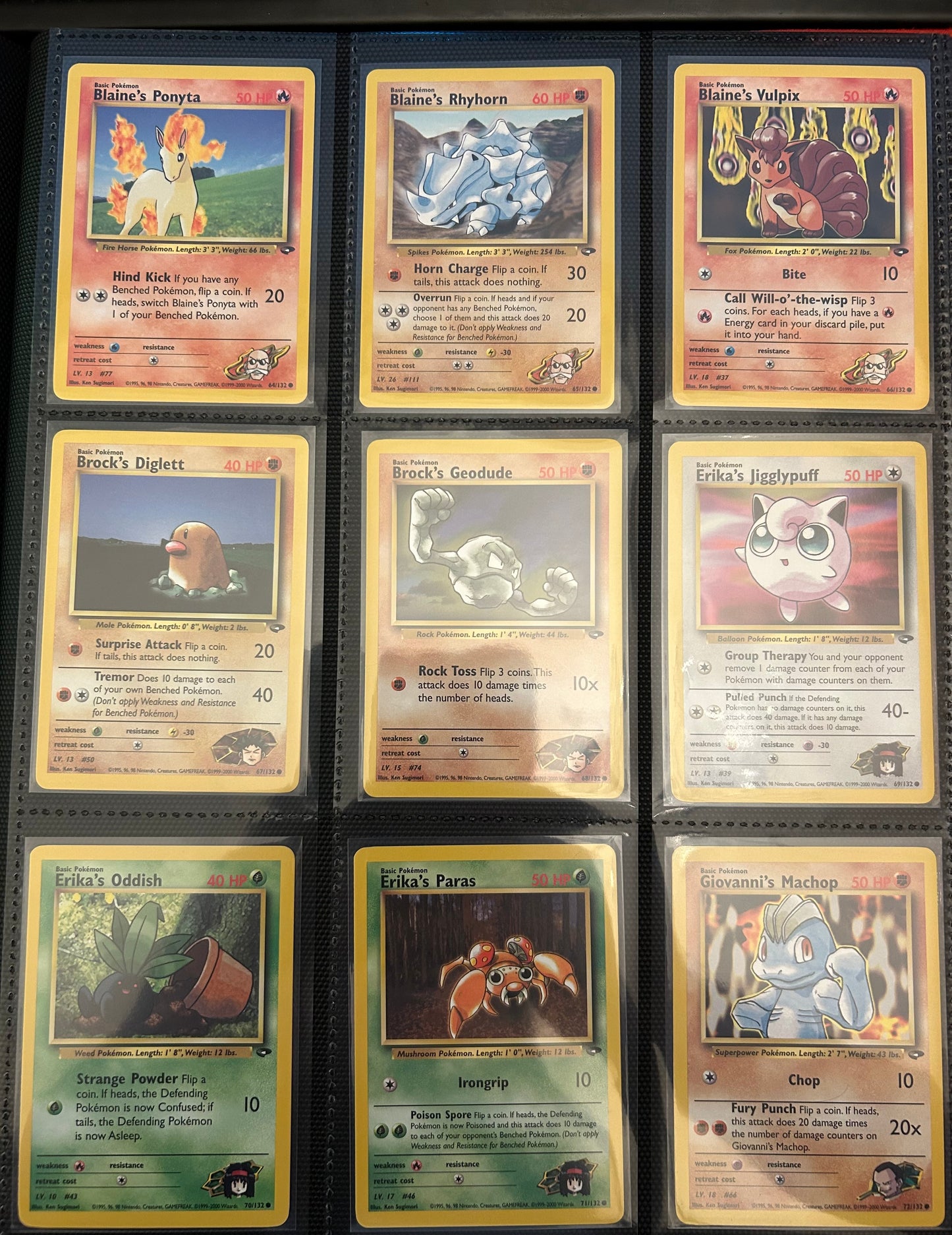 Pokémon TCG: Complete Gym Challenge Full Set - NM/LP