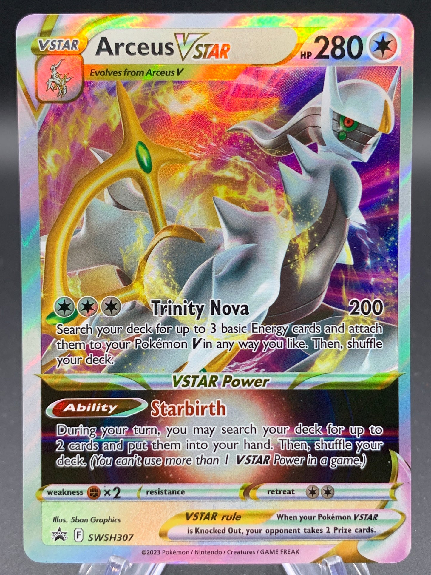 Pokémon TCG: 2022 Arceus VSTAR - SWSH307 - SWSH: Sword & Shield Promos