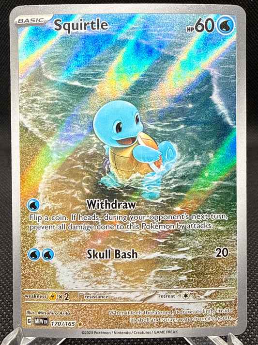 Pokémon TCG: 2023 Squirtle -170/165 - SV: Scarlet & Violet 151
