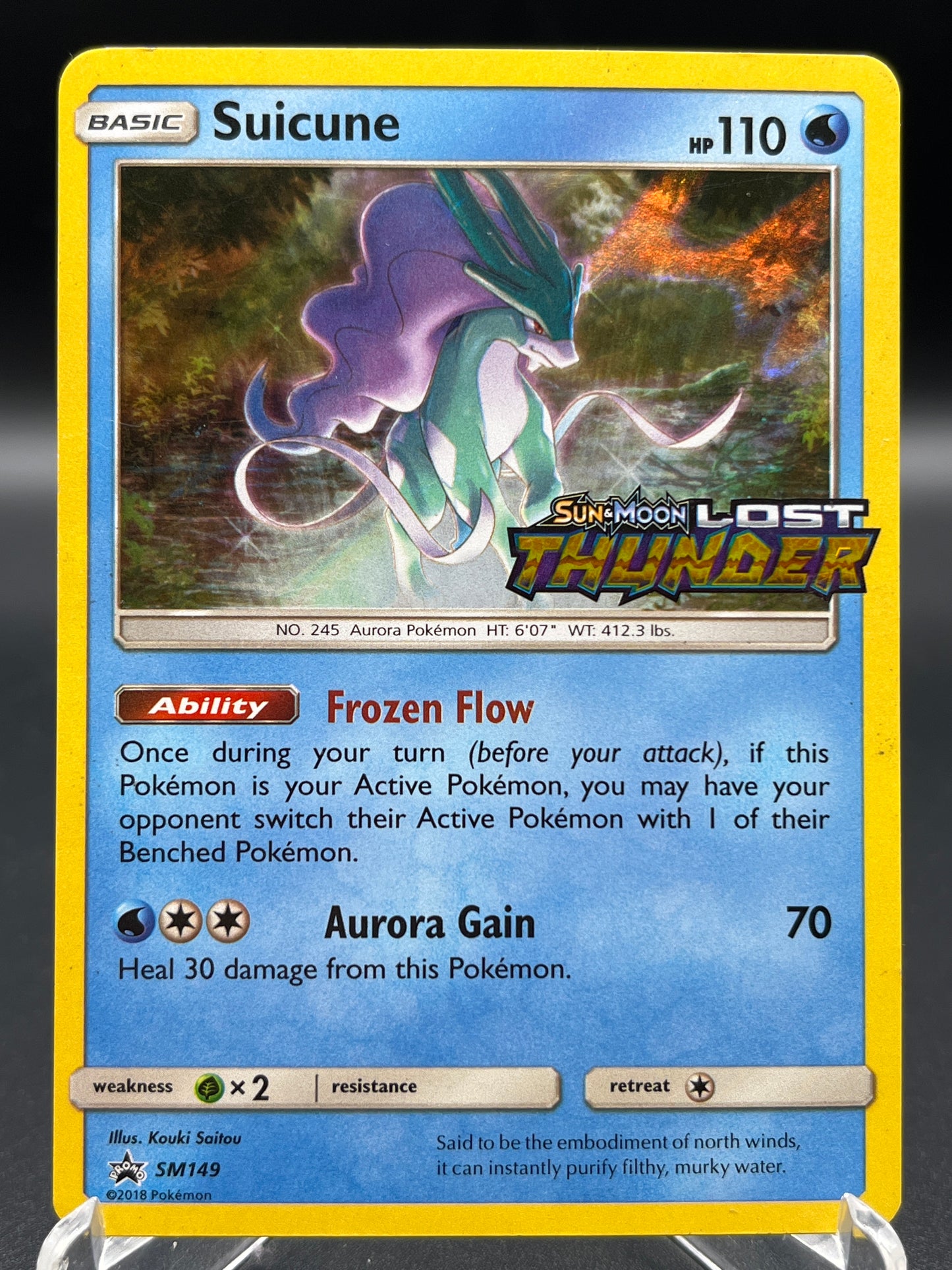Pokémon TCG: 2018 Suicune SM149 SM: Promos
