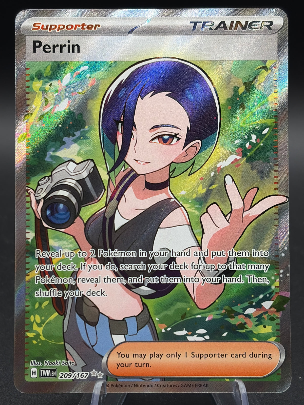 Pokémon TCG: 2024 Perrin 209/167 SV: Twilight Masquerade