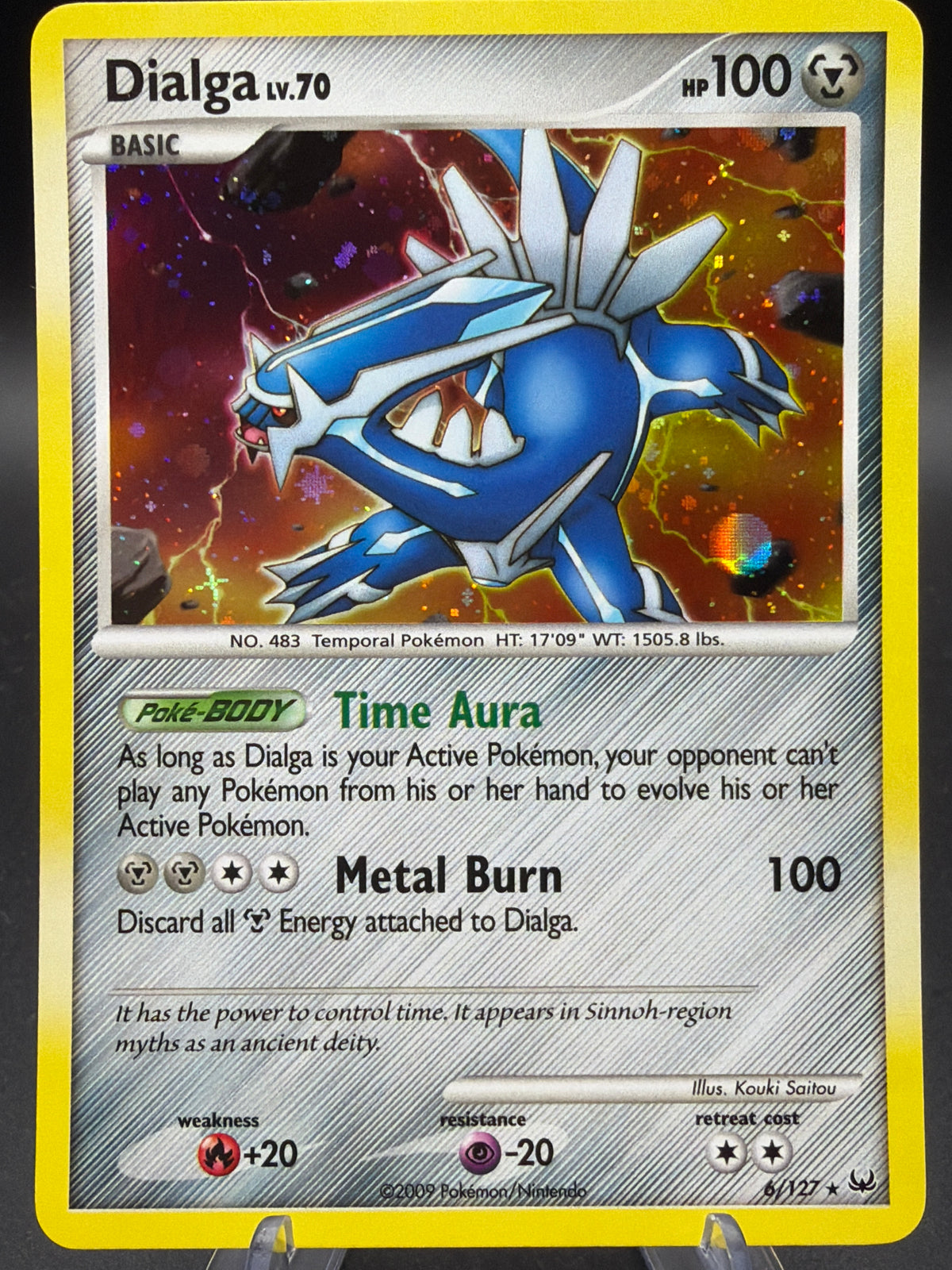 Pokémon TCG: 2009 Dialga (6) - Platinum (PL)