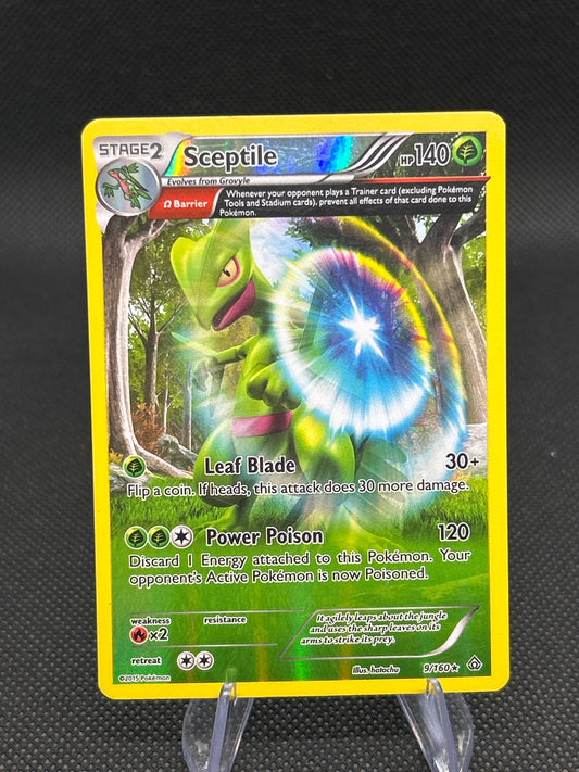 Pokémon TCG: 2015 Sceptile 9/160  - XY - Primal Clash (PRC) Reverse Holo