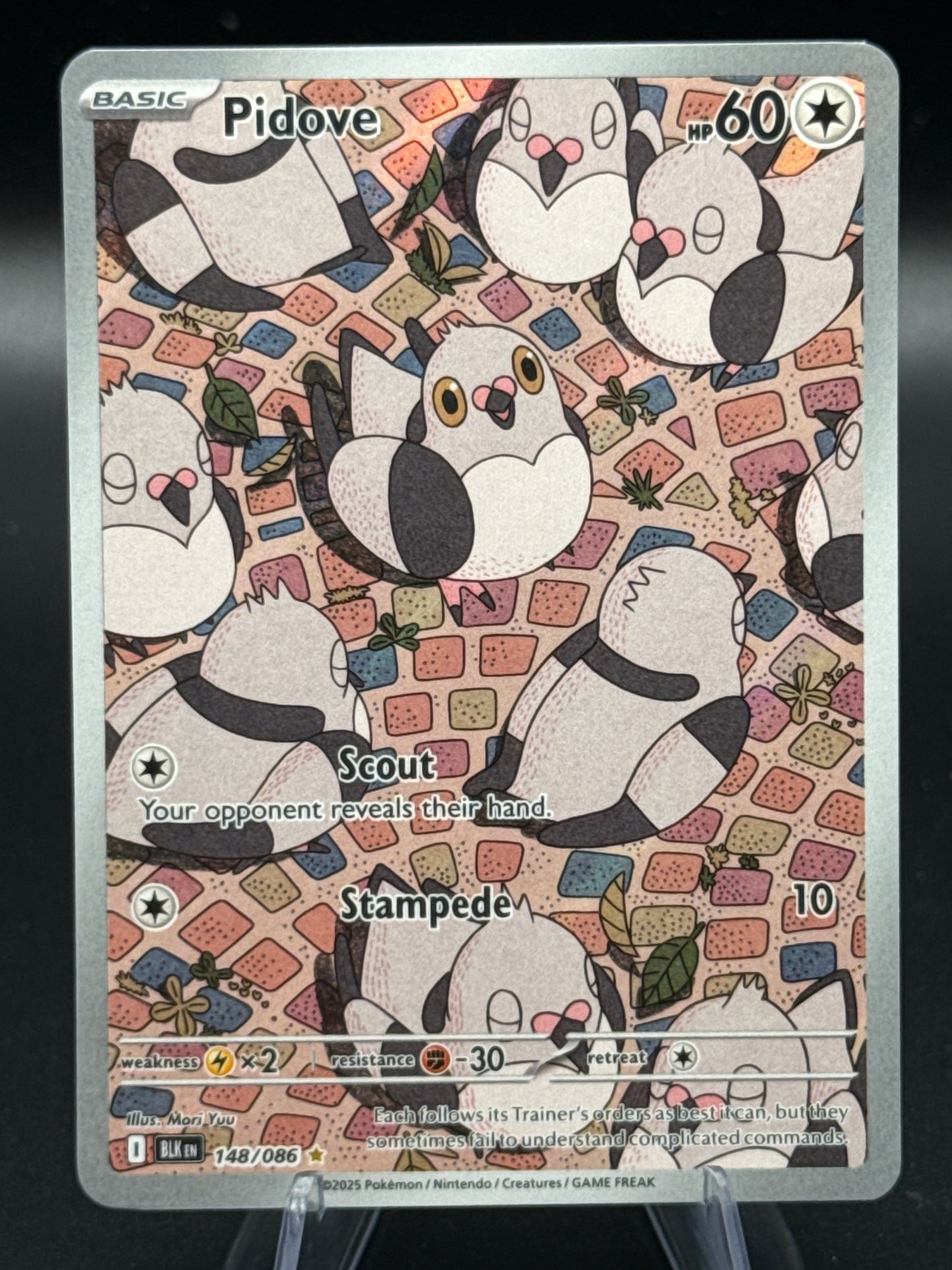 Pokémon TCG: 2025 - Pidove - 148/086 - SV: Black Bolt