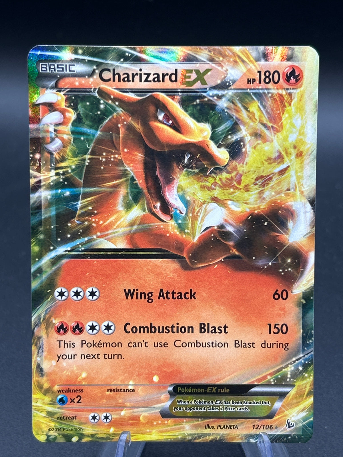 Pokémon TCG: 2014 Charizard EX 12/106 - XY - Flashfire