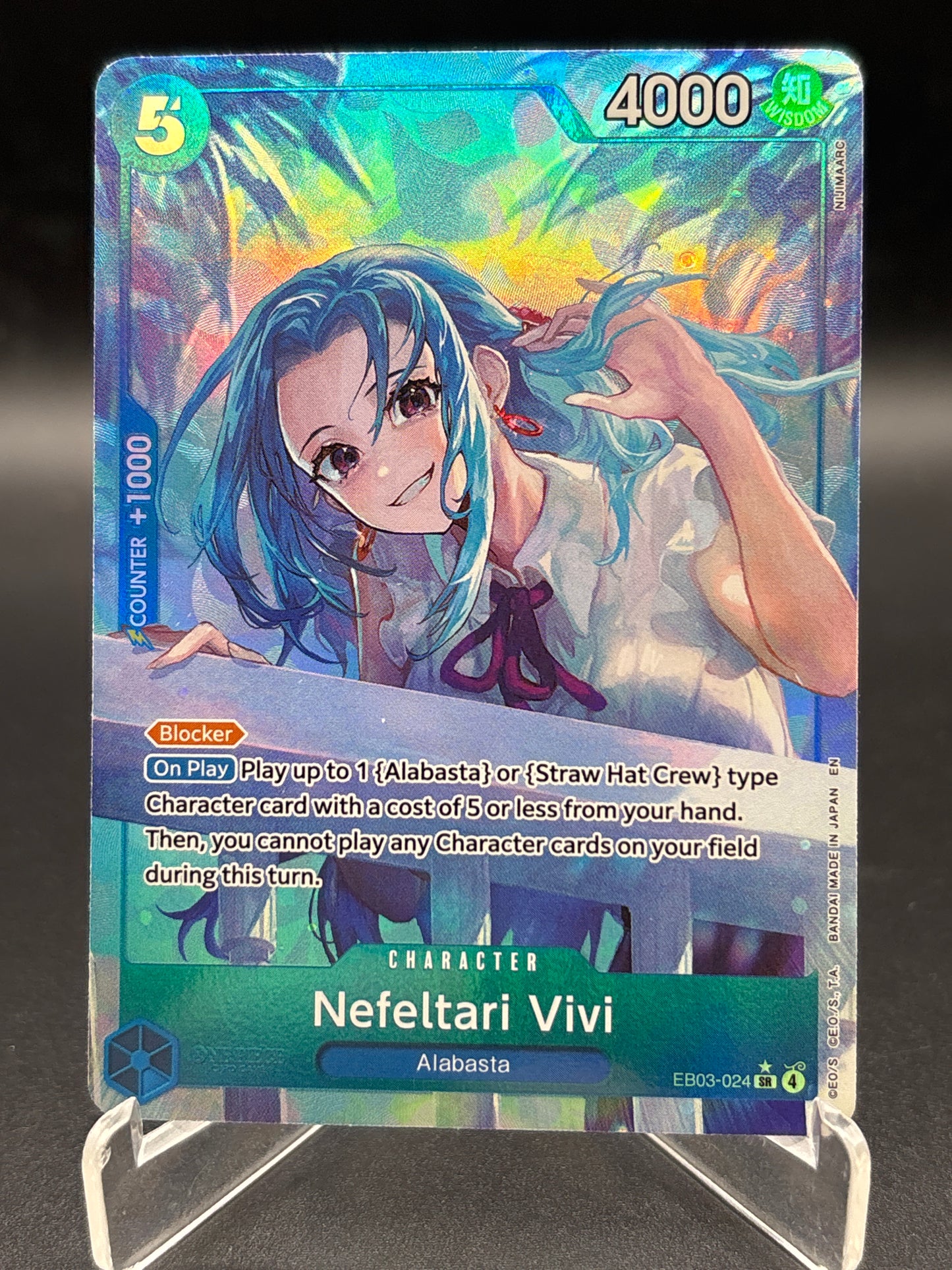 One Piece TCG: 2026 Nefeltari Vivi (Alternate Art) - EB03-024 - Extra Booster:  Heroines Edition