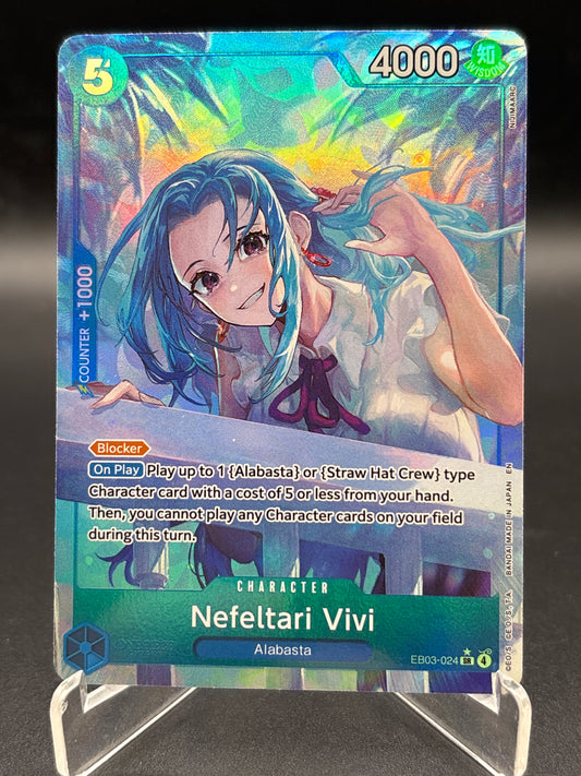 One Piece TCG: 2026 Nefeltari Vivi (Alternate Art) - EB03-024 - Extra Booster:  Heroines Edition