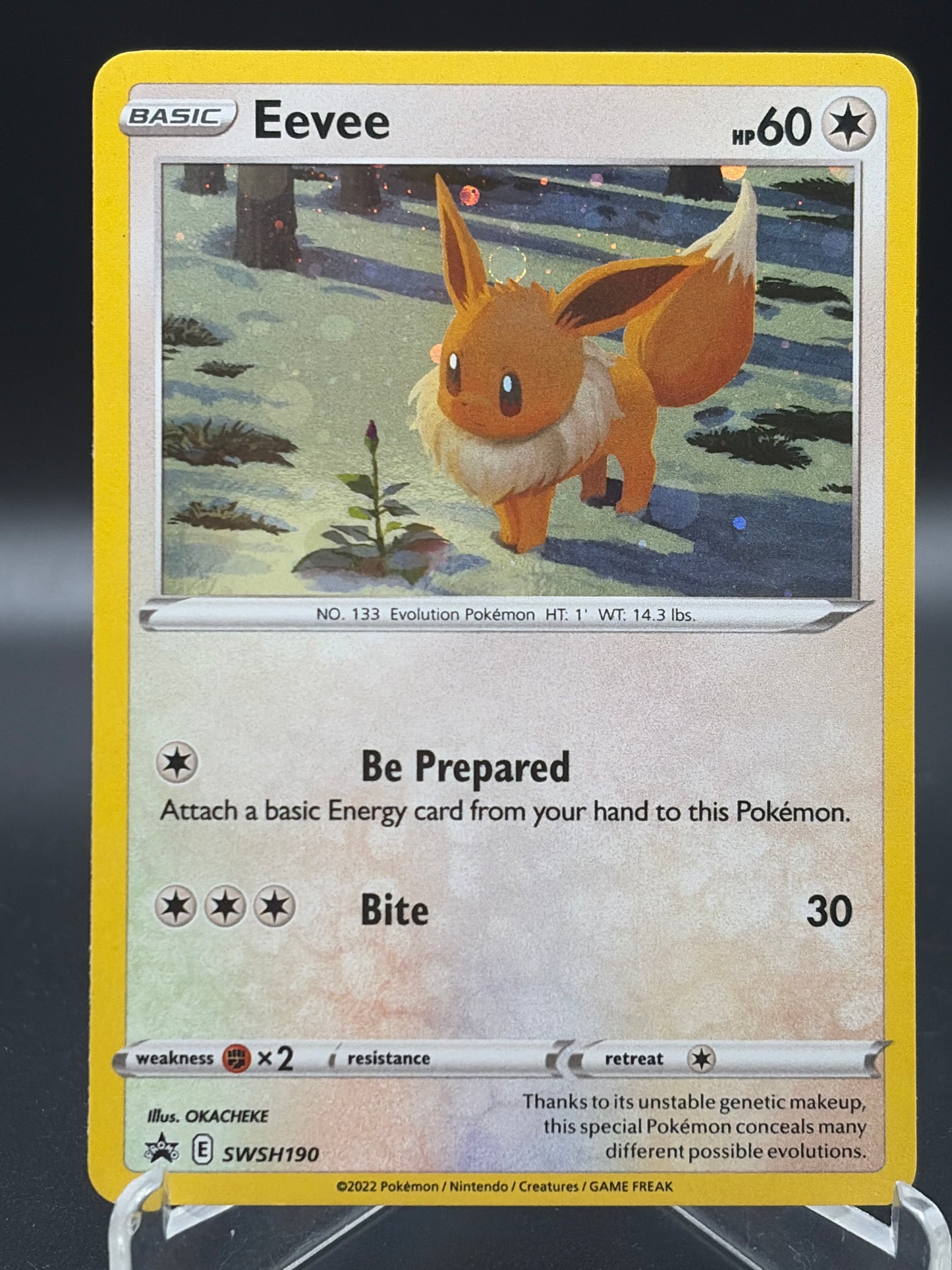Pokémon TCG: Eevee - SWSH190 - Sword & Shield Promo Cards