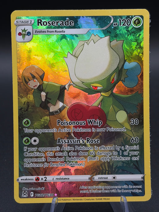 Pokémon TCG: 2022 Roserade - TG02/TG30 - SWSH: Lost Origin Trainer Gallery