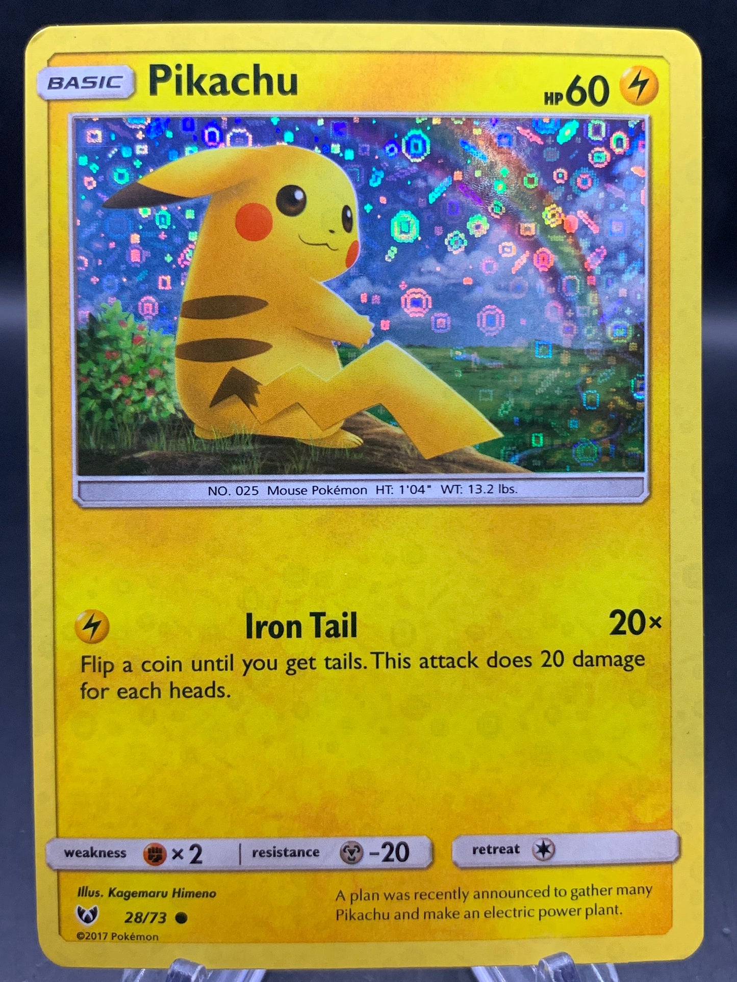 Pokémon TCG: 2017 Pikachu - 28/73 - General Mills Promo