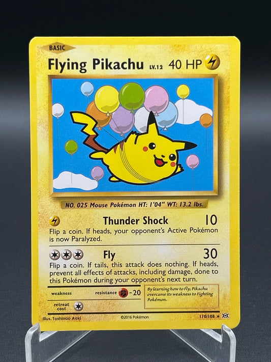 Pokémon TCG: 2016 Flying Pikachu 110/108 XY: Evolutions