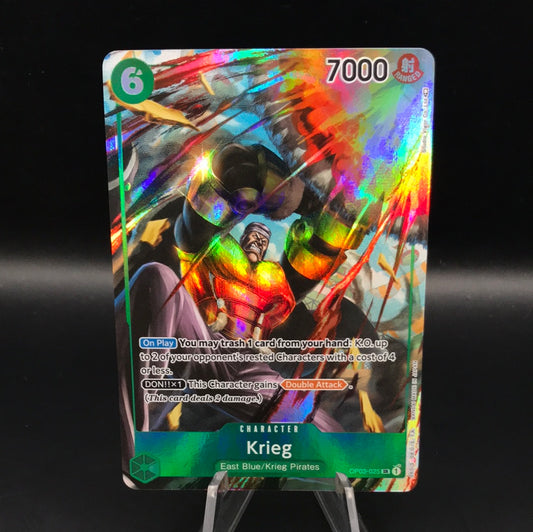 One Piece TCG: Krieg OP03-025 SR Pillars of Strength