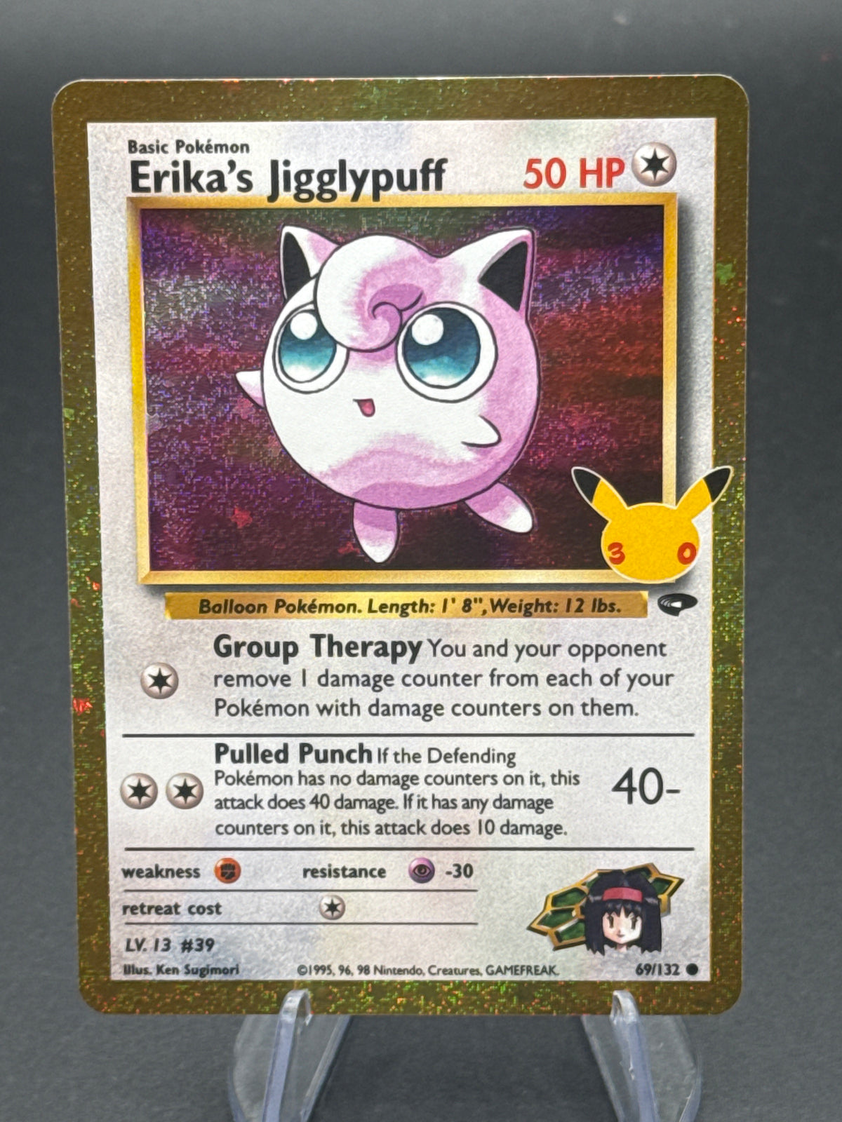 Pokémon TCG: 2026 Erika’s jigglypuff 69/132 - ME: 30th Celebration Classic Collection (30C)