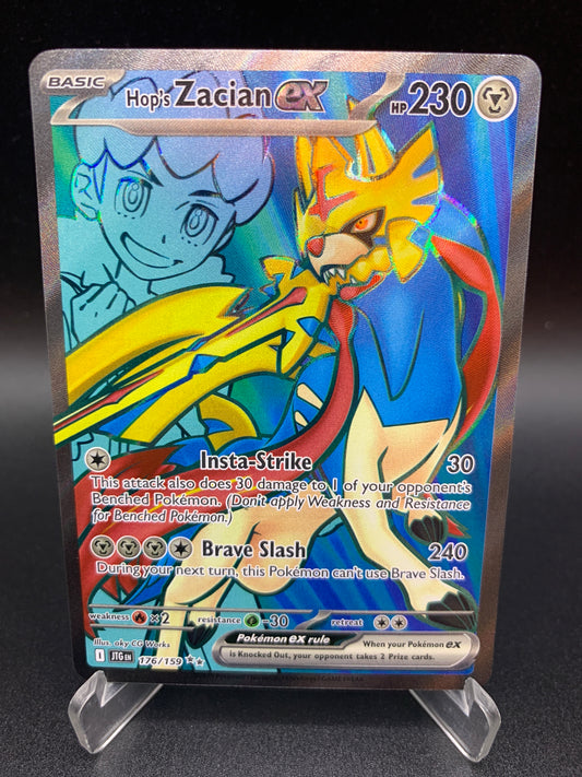 Pokémon TCG: 2025 Hop's Zacian ex 176/159 SV: Journey Together