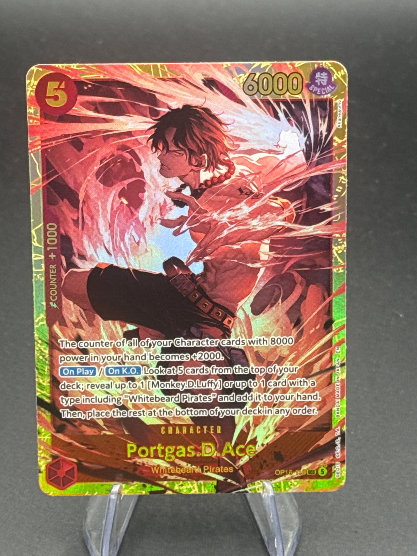 One Piece TCG: 2026 Portgas.D.Ace (118) - The Time of Battle (OP16)