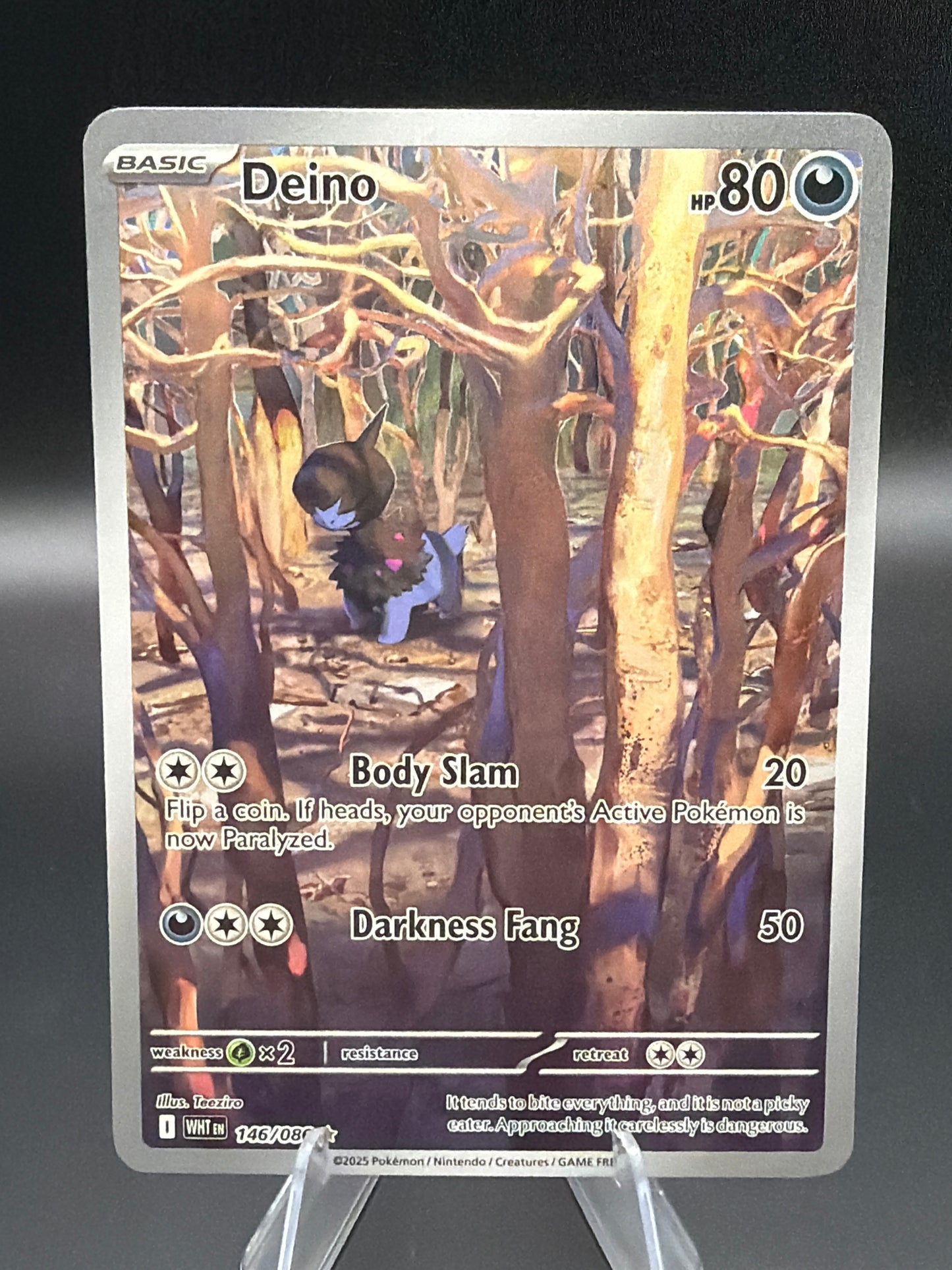 Pokémon TCG: 2025 Deino 146/086 SV: White Flare
