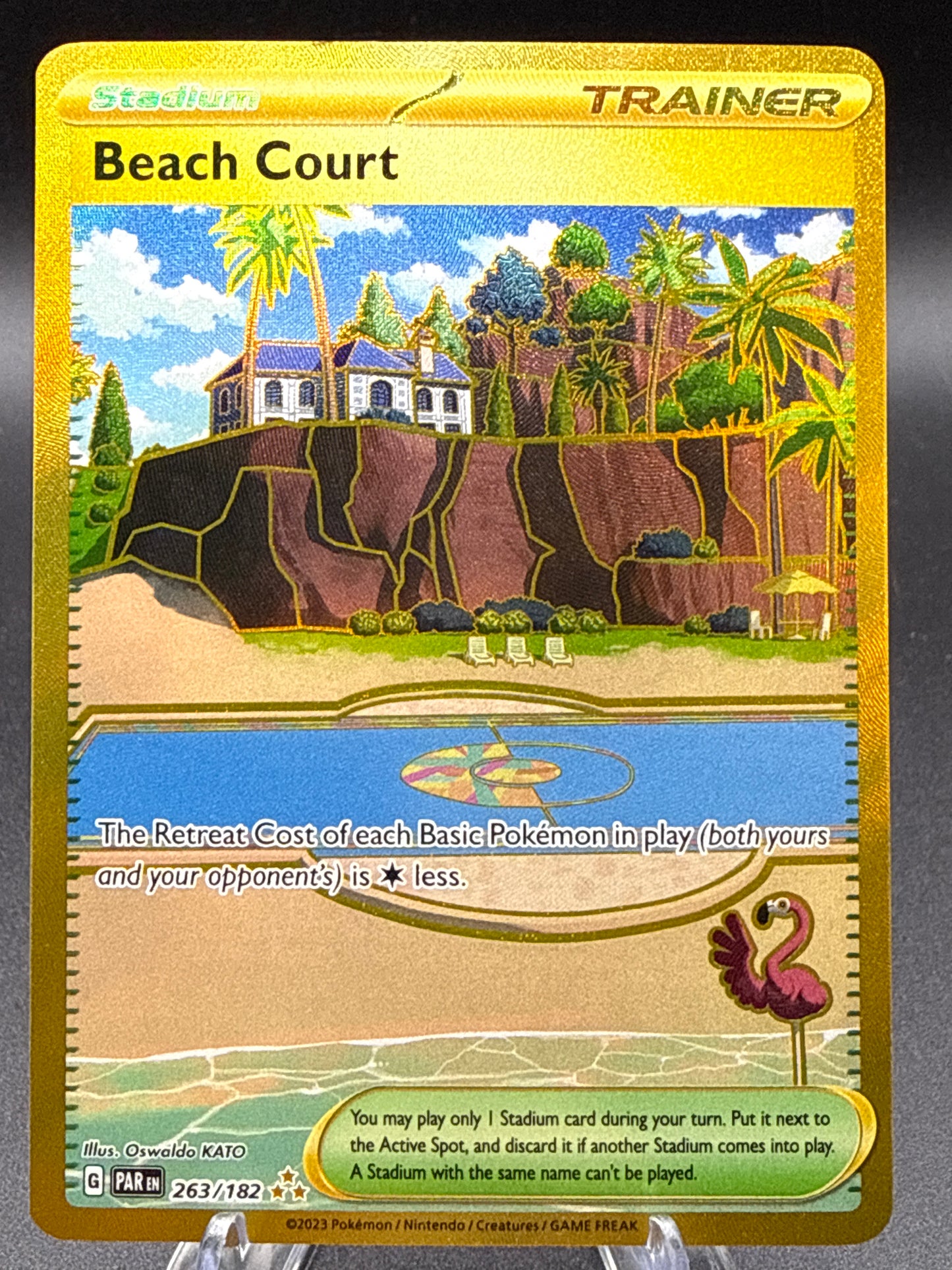 Pokémon TCG: 2023 Beach Court - 263/182 - SV: Paradox Rift