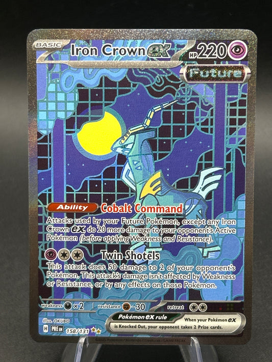 Pokémon TCG: 2024 - Iron Crown ex - 158/131 - SV: Prismatic Evolutions
