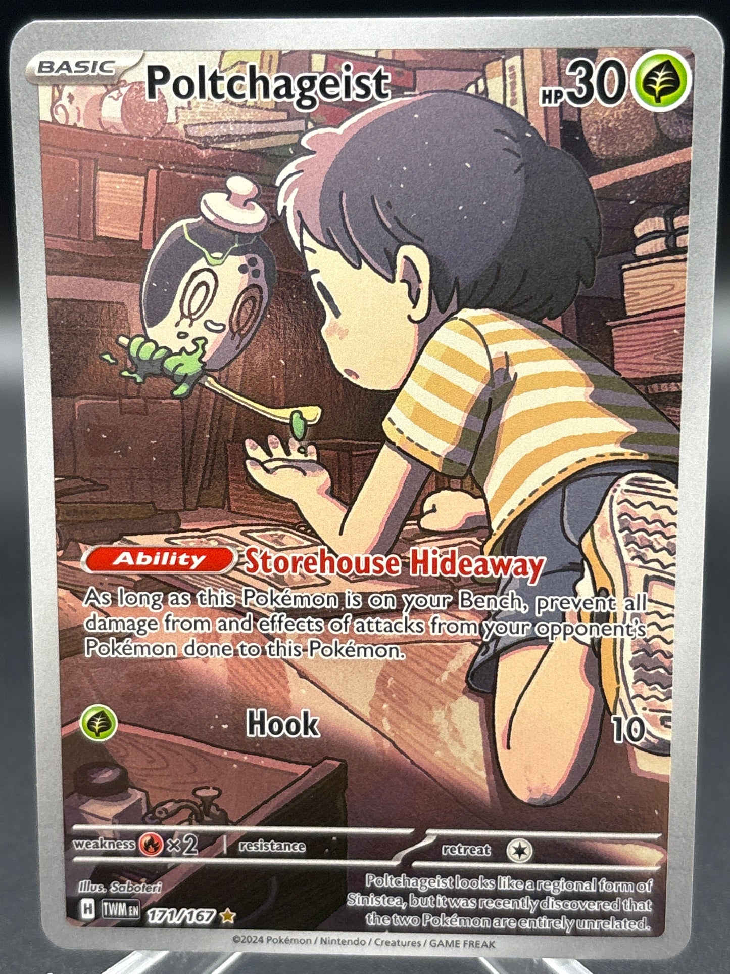Pokémon TCG: 2024 Poltchageist - 171/167 - SV: Twilight Masquerade