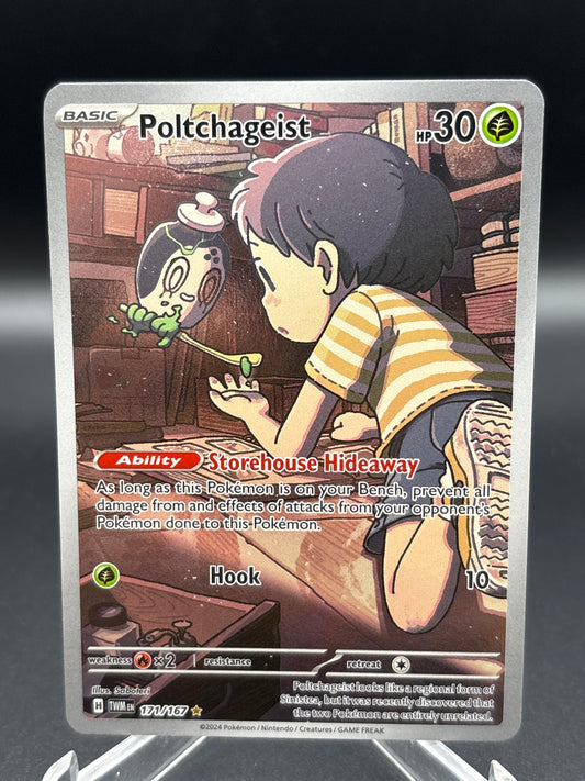 Pokémon TCG: 2024 Poltchageist 171/167 SV: Twilight Masquerade