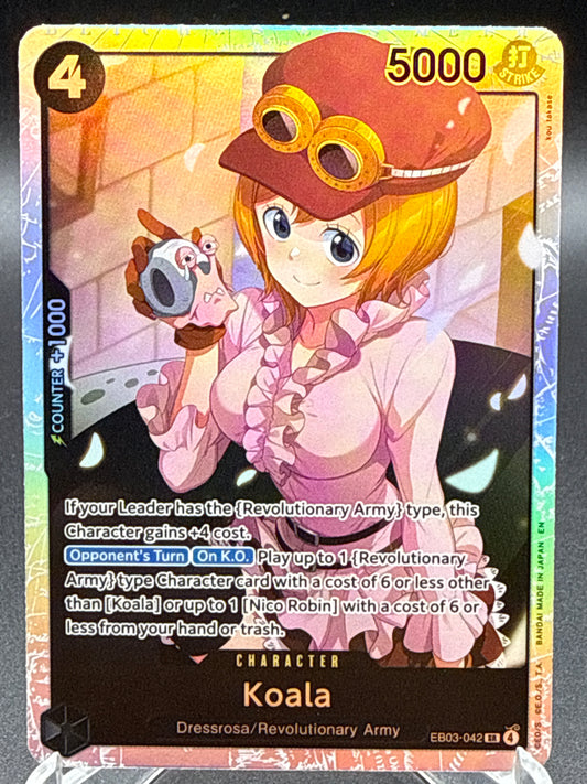 One Piece TCG: 2026 Koala - EB03-042 - Extra Booster:  Heroines Edition