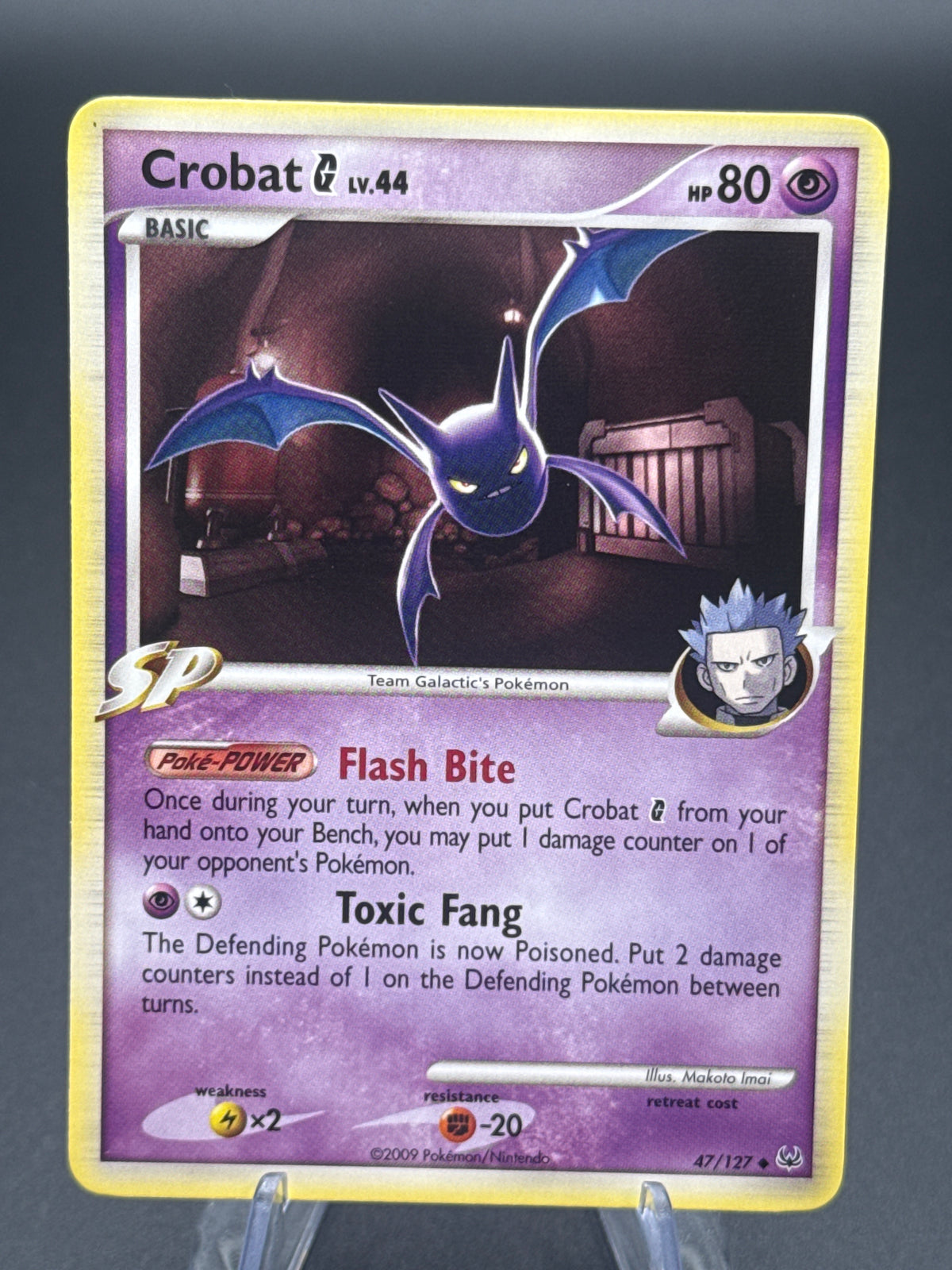 Pokémon TCG: 2009 Crobat G 47/27 -  Platinum