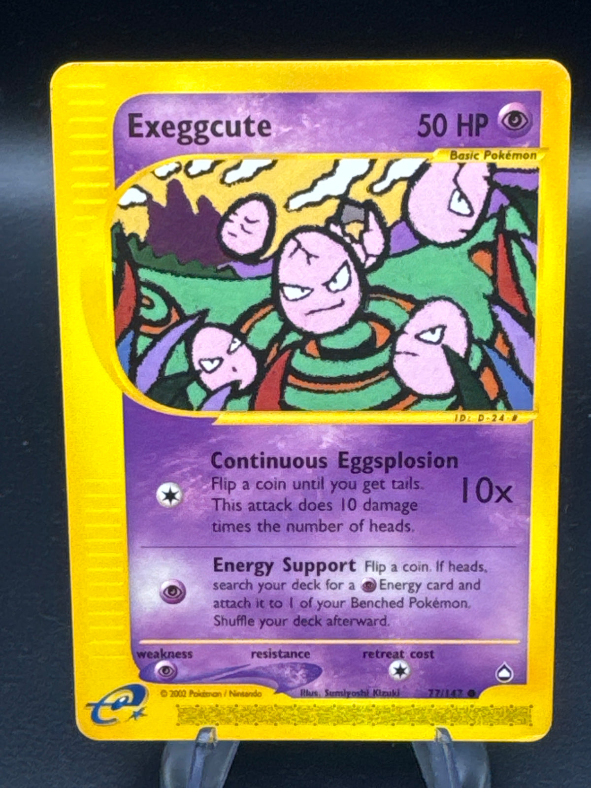 Pokémon TCG: 2002 Exeggcute 77/147 - Aquapolis
