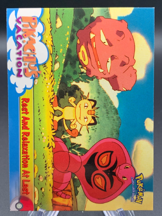 Pokémon TCG: Topps Pokémon Rest & Relaxation at Last - #49 - Pikachu's Vacation Movie Animation Edition