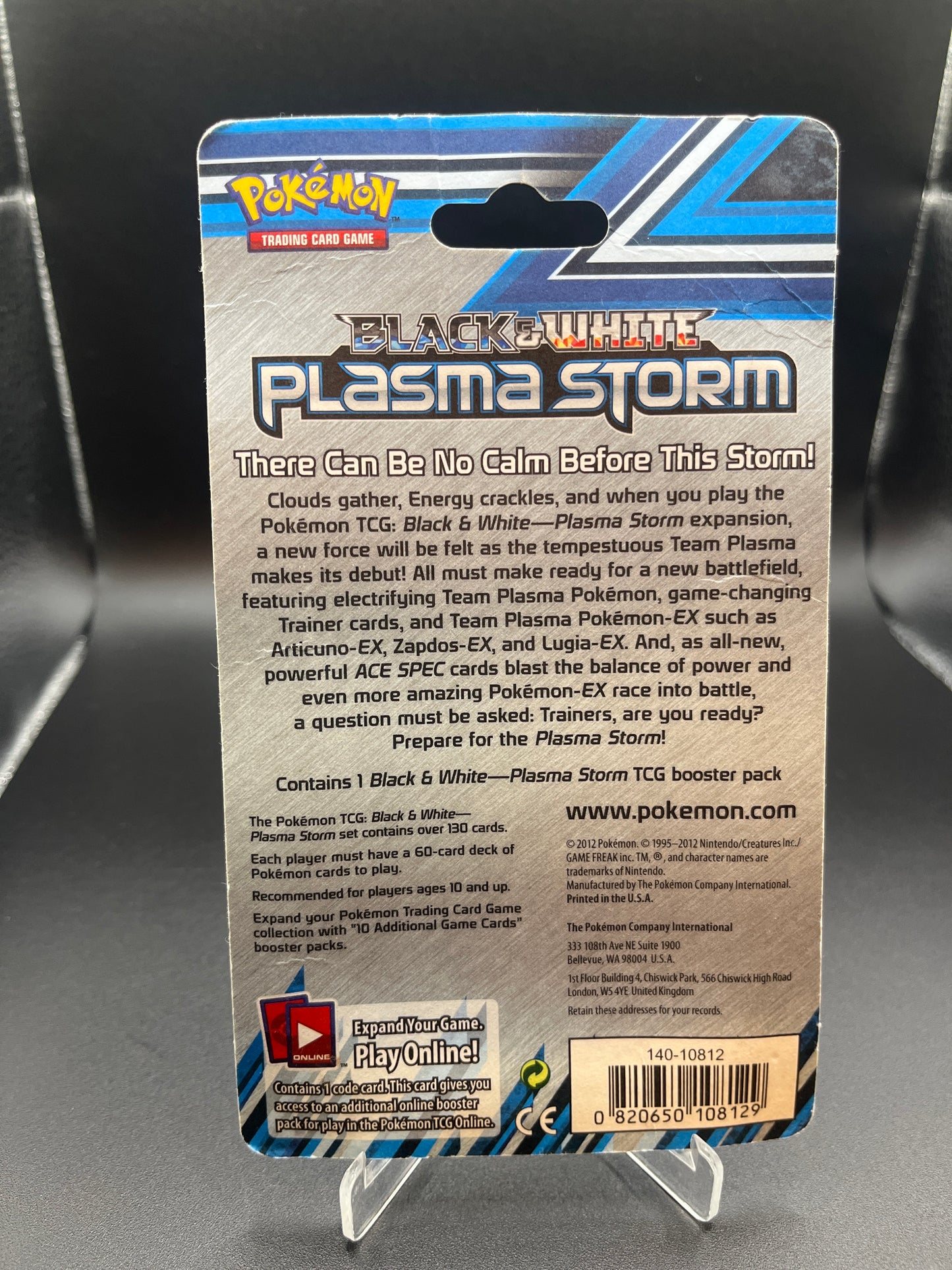 Pokémon TCG: B&W Plasma Storm - Blister Pack - Lugia Artwork