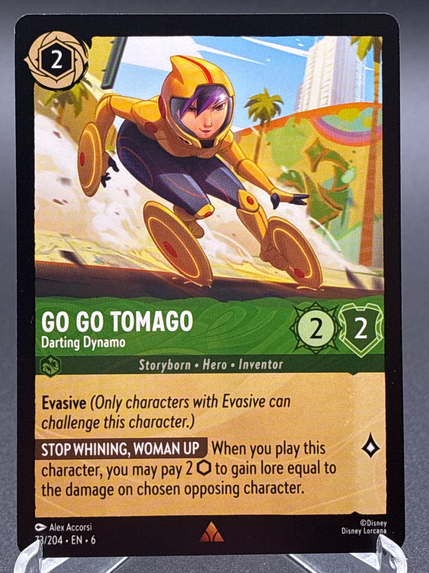 Lorcana TCG: Go Go Tomago - Darting Dynamo 73/204 Azurite Sea