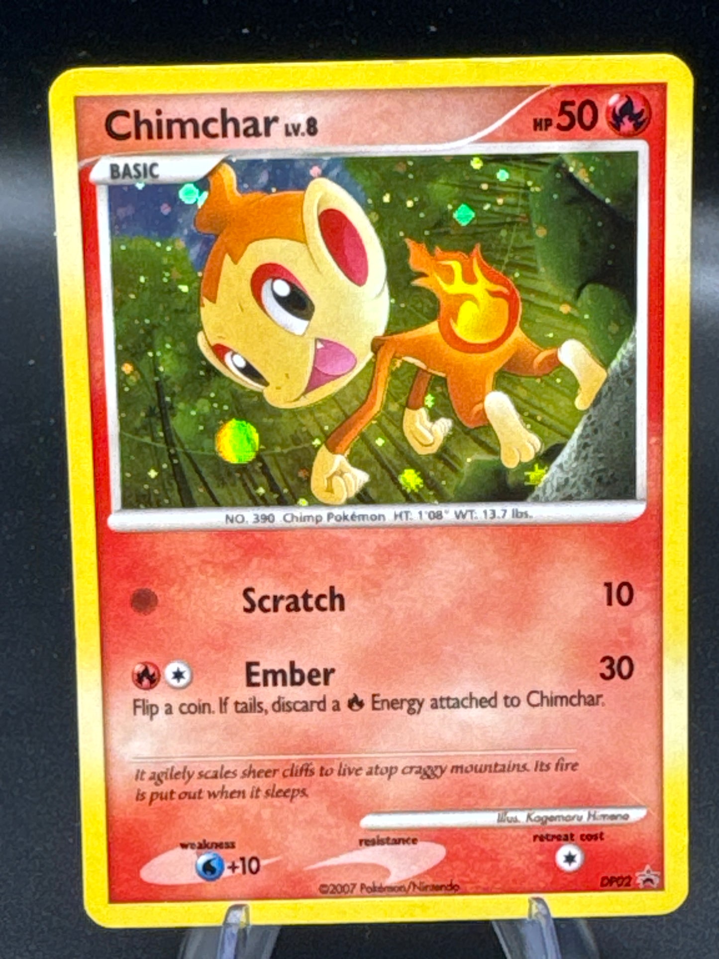 Pokémon TCG: 2007 Chimchar DP02 DP: Diamond & Pearl Promos