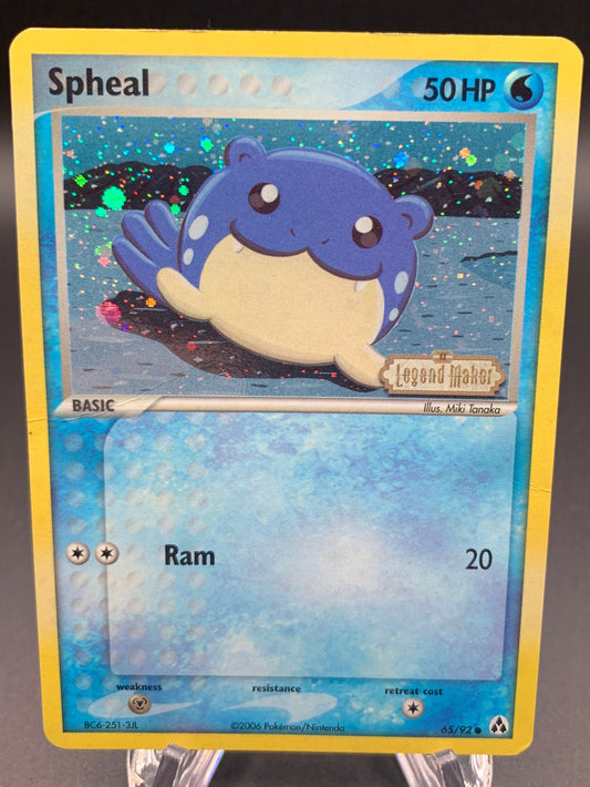 Pokémon TCG: 2006 Spheal - 65/92 - Legend Maker Stamp