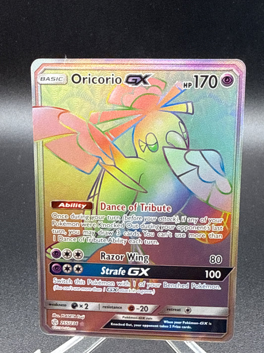 Pokémon TCG: 2019 Oricorio GX 255/236 S&M: Cosmic Eclipse