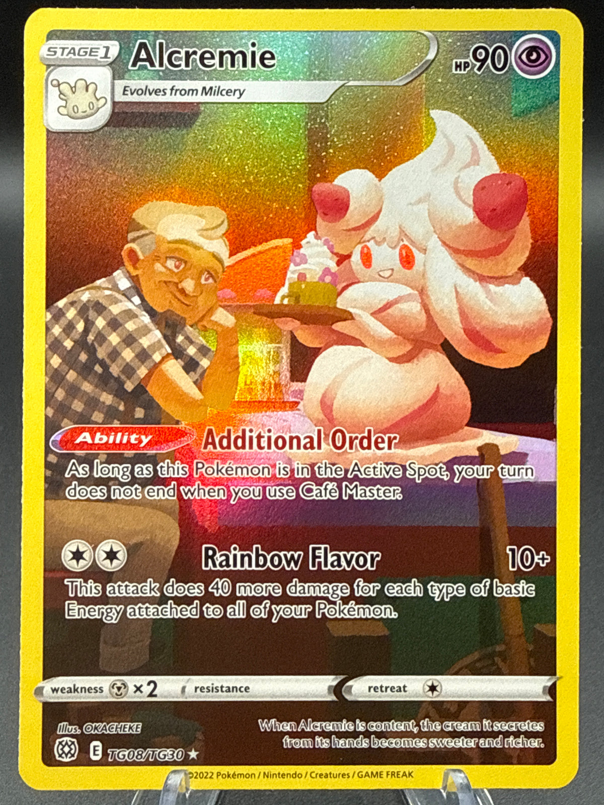 Pokémon TCG: 2022 Alcremie - TG08/TG30 - Brilliant Stars Trainer Gallery